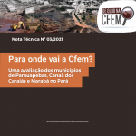 Para onde vai a Cfem? Uma avaliação dos municípios de Parauapebas, Canaã dos Carajás e Marabá no Pará